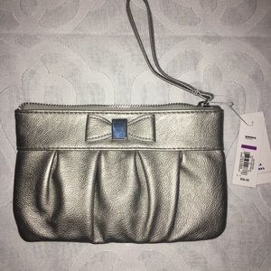 Cute little silver wristlet